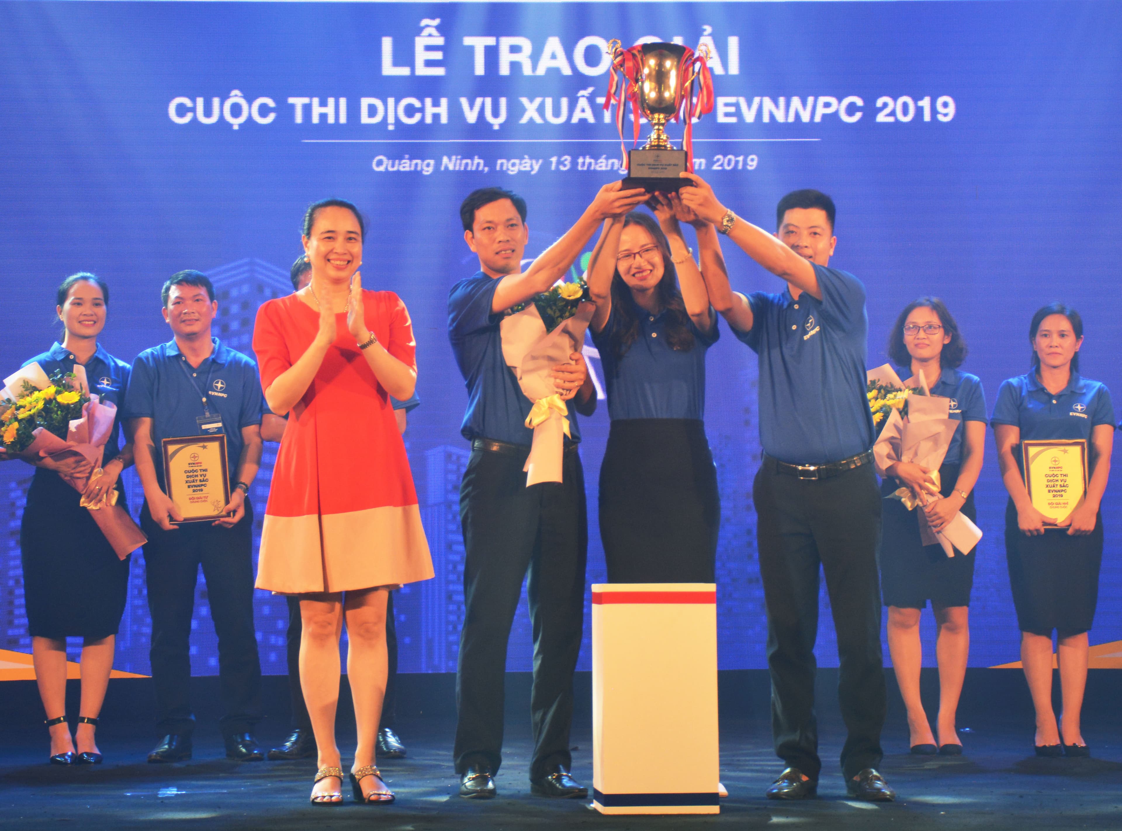 Công ty Điện lực Quảng Ninh giành giải Nhất Cuộc thi dịch vụ xuất sắc năm 2019