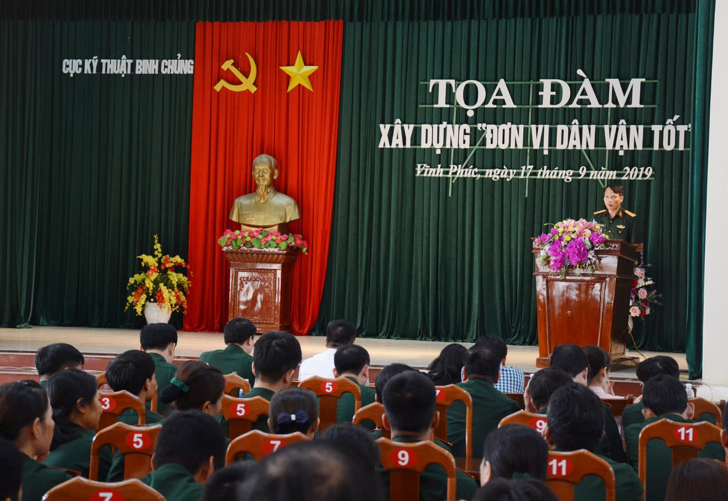 Tọa đàm xây dựng “Đơn vị dân vận tốt”