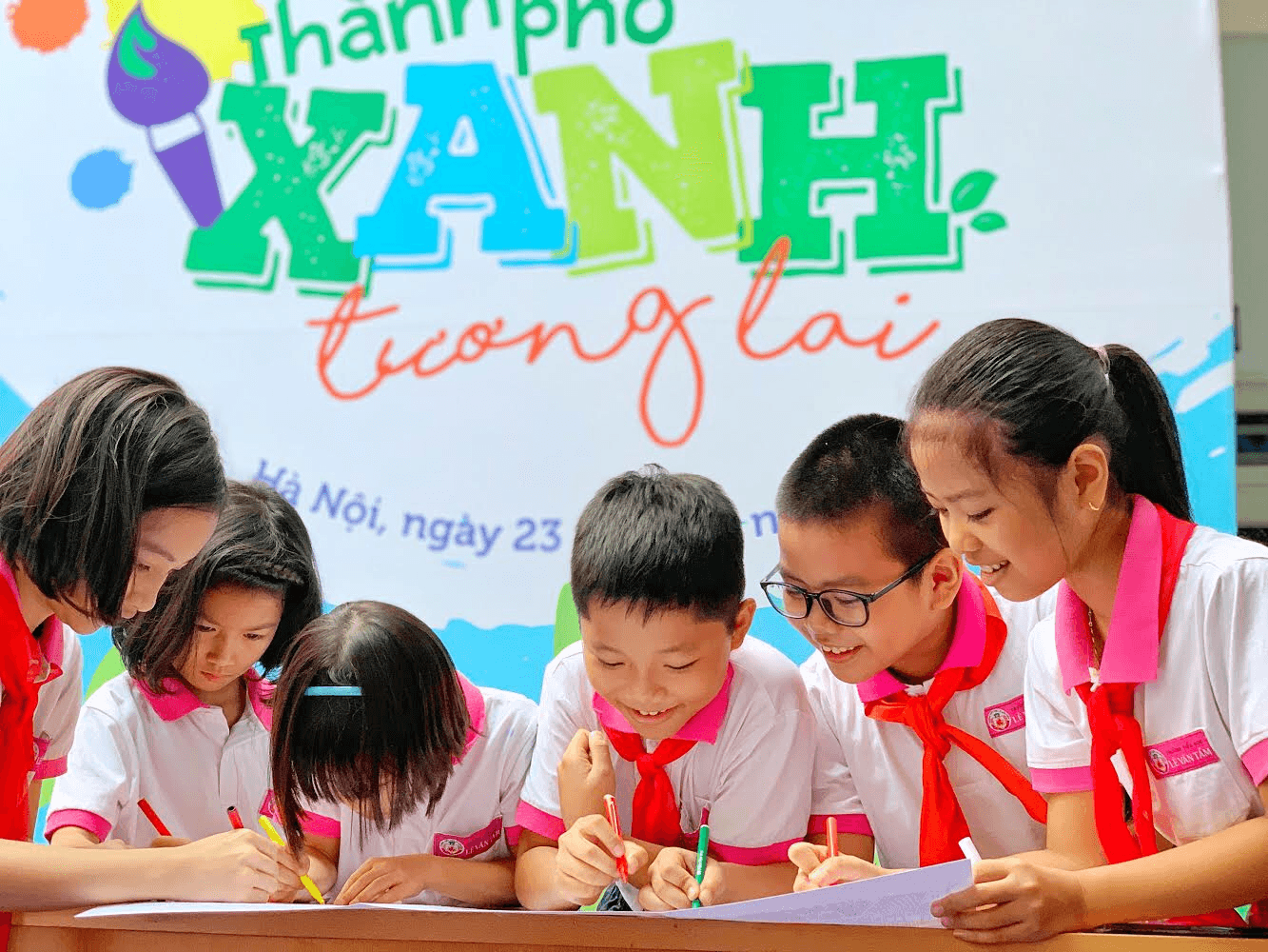 Phát động cuộc thi vẽ tranh “Thành phố xanh tương lai”