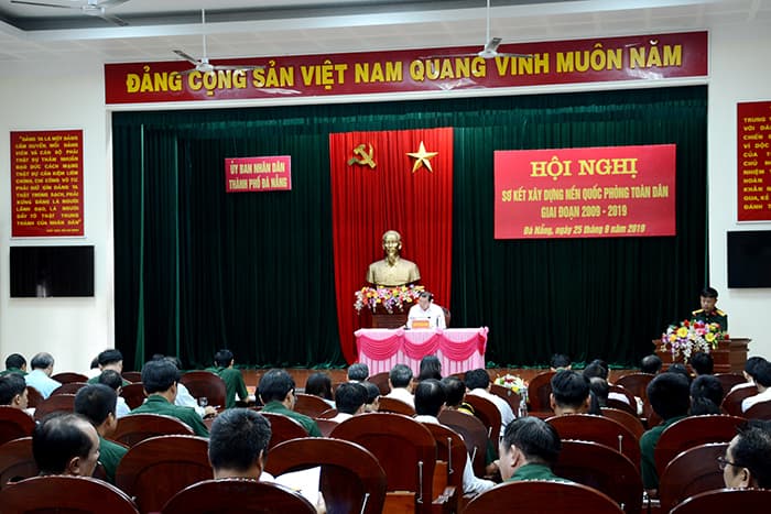 TP Đà Nẵng sơ kết 10 năm xây dựng nền quốc phòng toàn dân