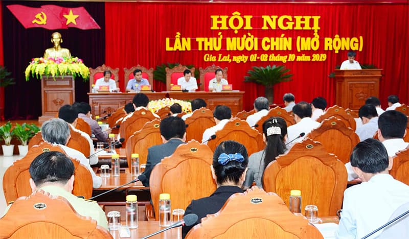 Gia Lai: Khai mạc Hội nghị Ban Chấp hành Đảng bộ tỉnh lần thứ 19, khóa XV (mở rộng)