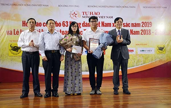 Công bố 63 nông dân đạt Danh hiệu Nông dân Việt Nam xuất sắc năm 2019
