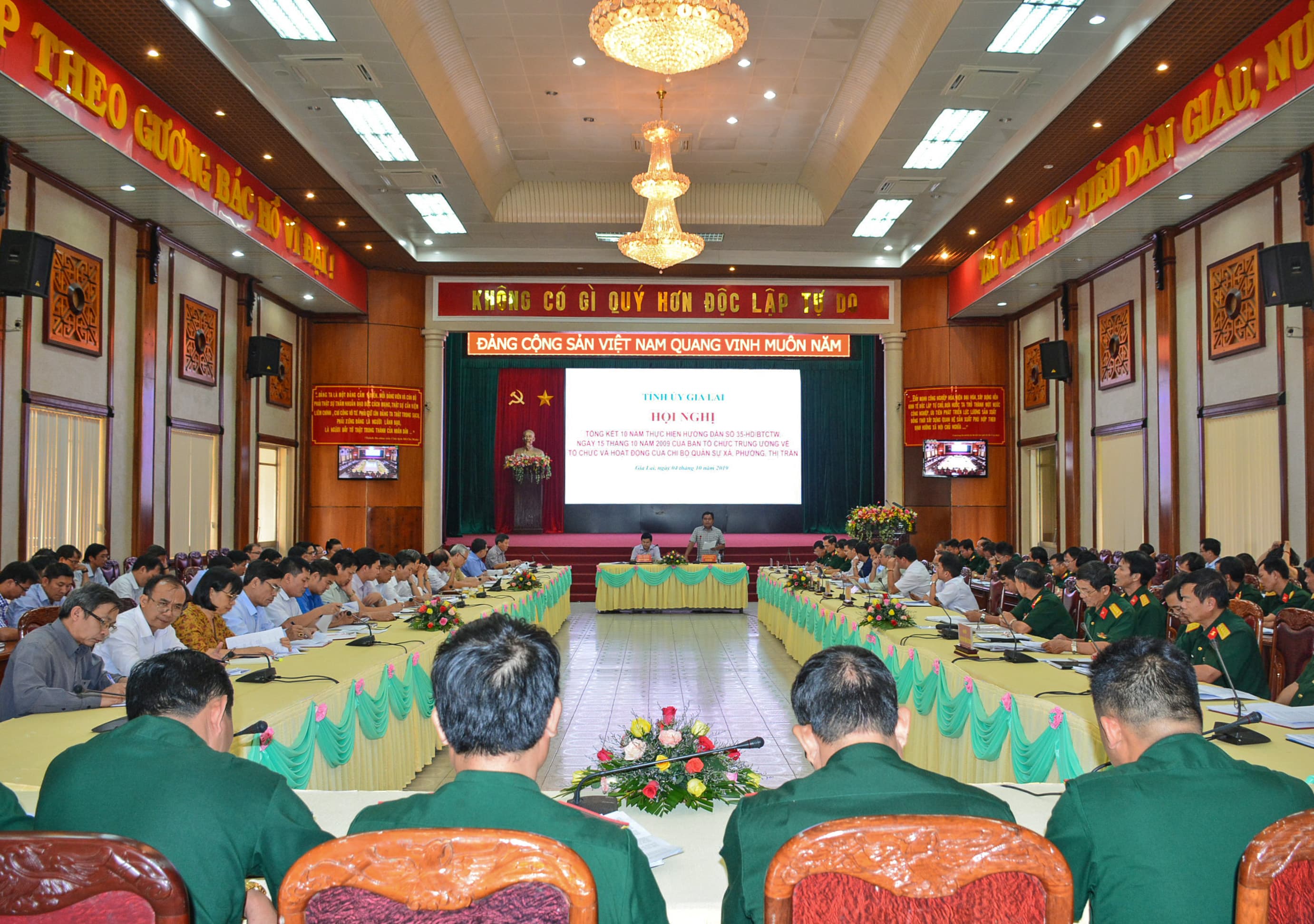 Gia Lai: Chi bộ quân sự xã, phường, thị trấn hoạt động có hiệu quả