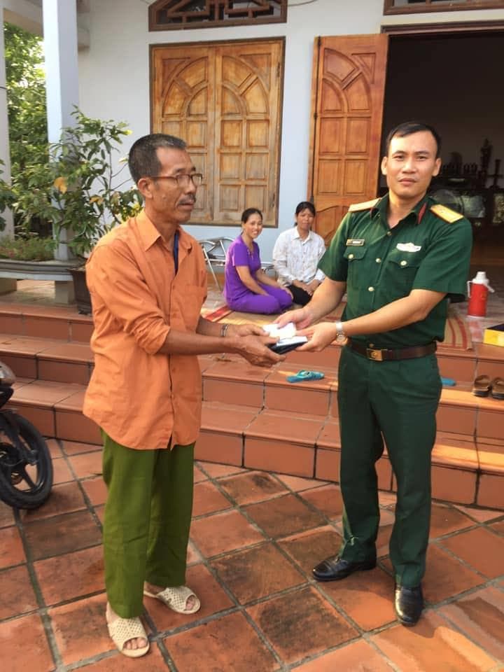 Cảm ơn bộ đội Huy