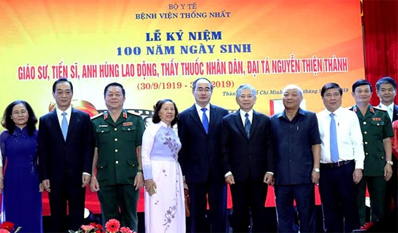 Kỷ niệm 100 năm Ngày sinh của Giáo sư, Tiến sĩ, Anh hùng lao động, Thầy thuốc nhân dân, Đại tá Nguyễn Thiện Thành