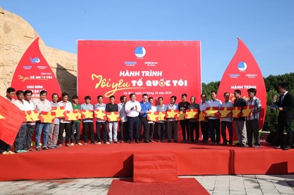 Gần 1000 hội viên, thanh niên tham gia Hành trình “Tôi yêu Tổ quốc tôi” tại Cà Mau
