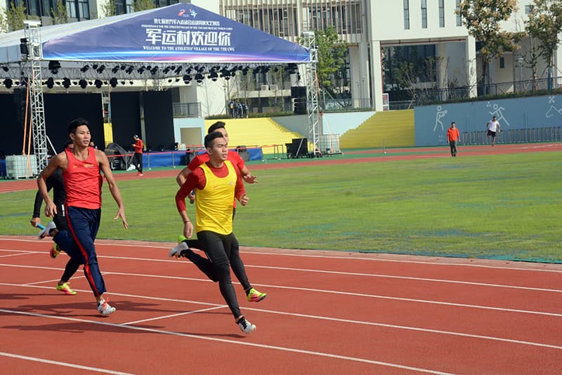 Miệt mài tập luyện