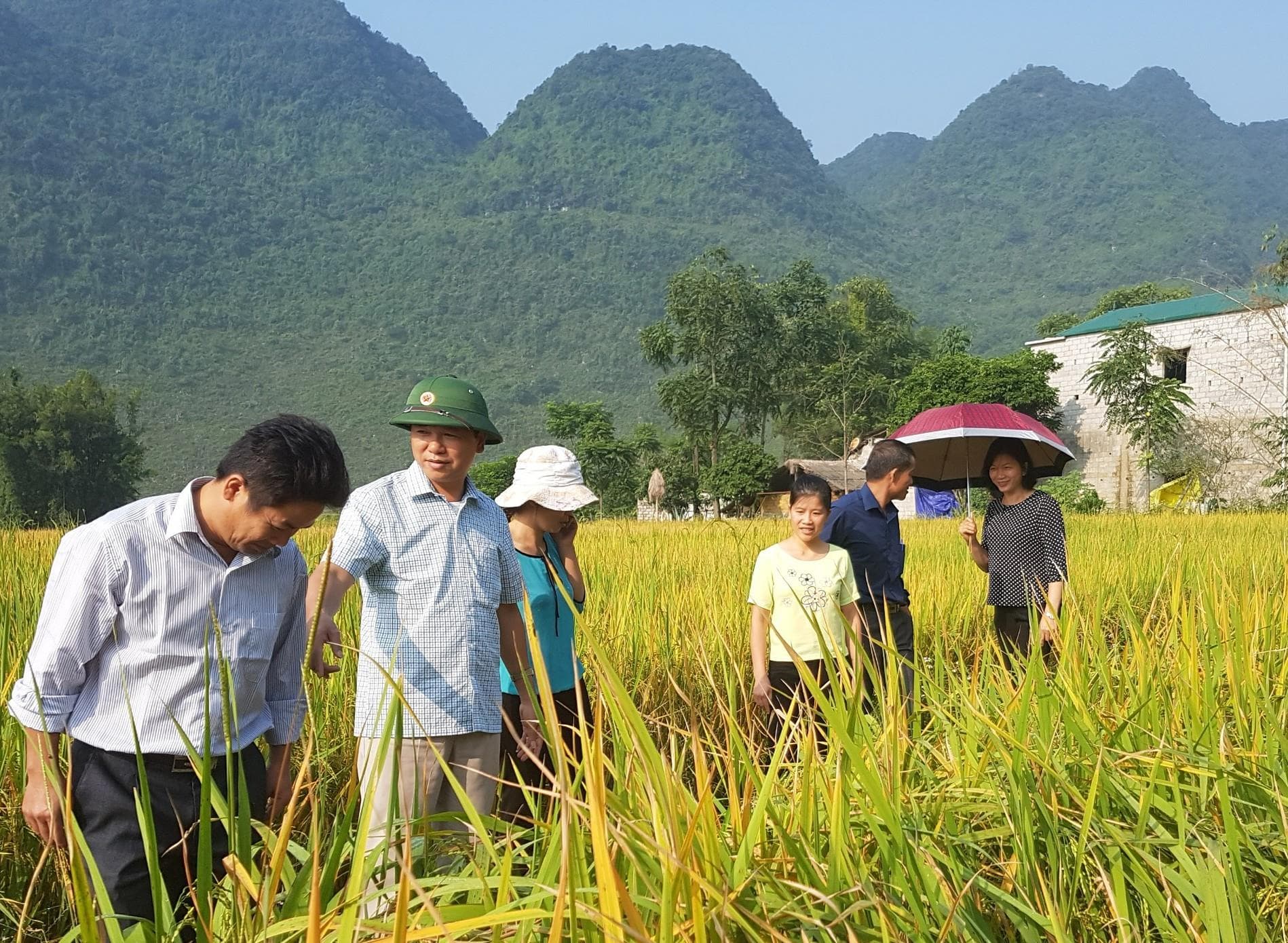 Cán bộ biên phòng hết lòng vì dân