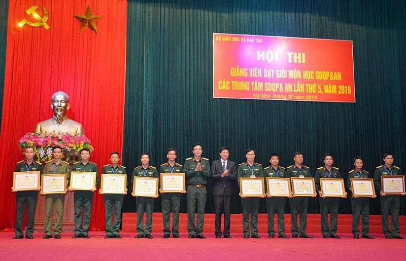 Bế mạc Hội thi giảng viên dạy giỏi môn học Giáo dục quốc phòng và an ninh lần thứ 5