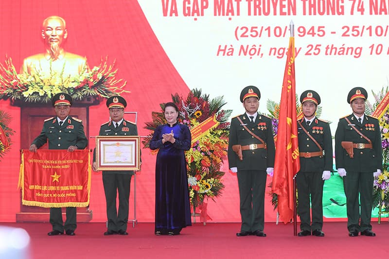 Tổng cục II đón nhận danh hiệu Anh hùng lực lượng vũ trang nhân dân