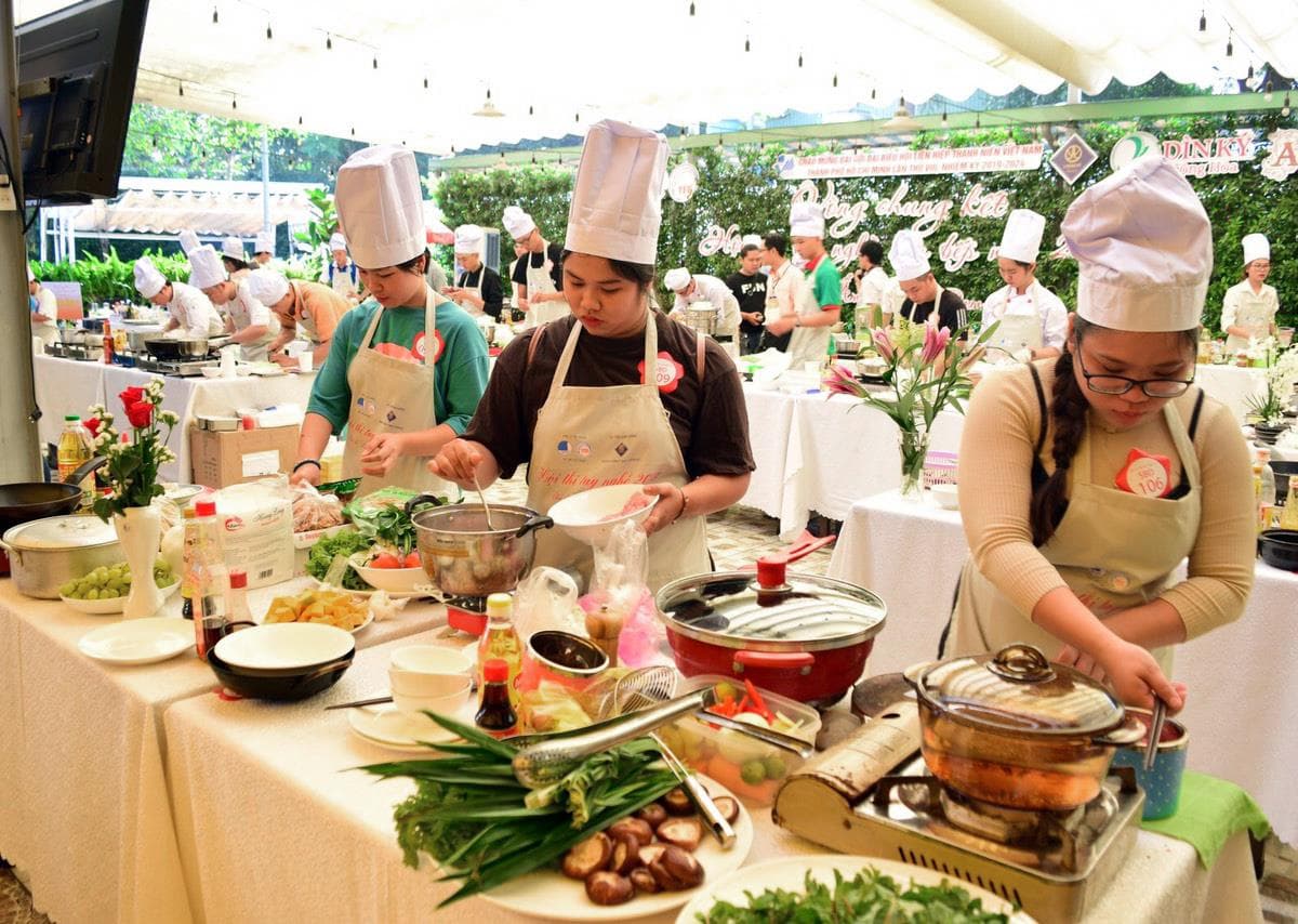 Phát huy tay nghề ẩm thực trong thanh niên, sinh viên