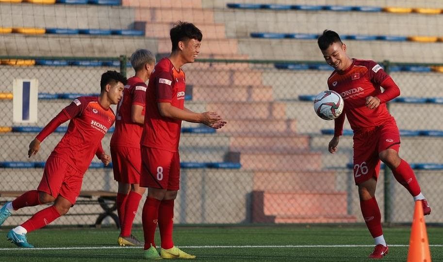 U.22 Việt Nam luyện công