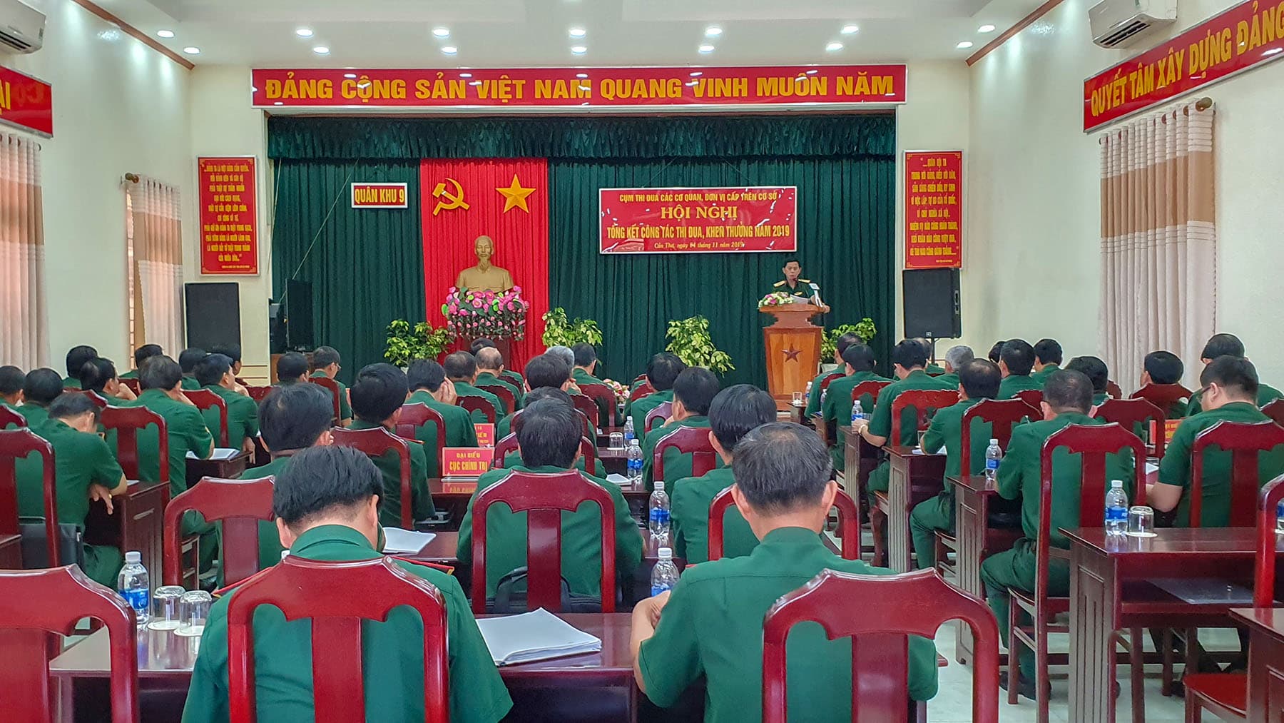 Bộ Tư lệnh Quân khu 9 tổ chức Hội nghị tổng kết công tác thi đua, khen thưởng năm 2019