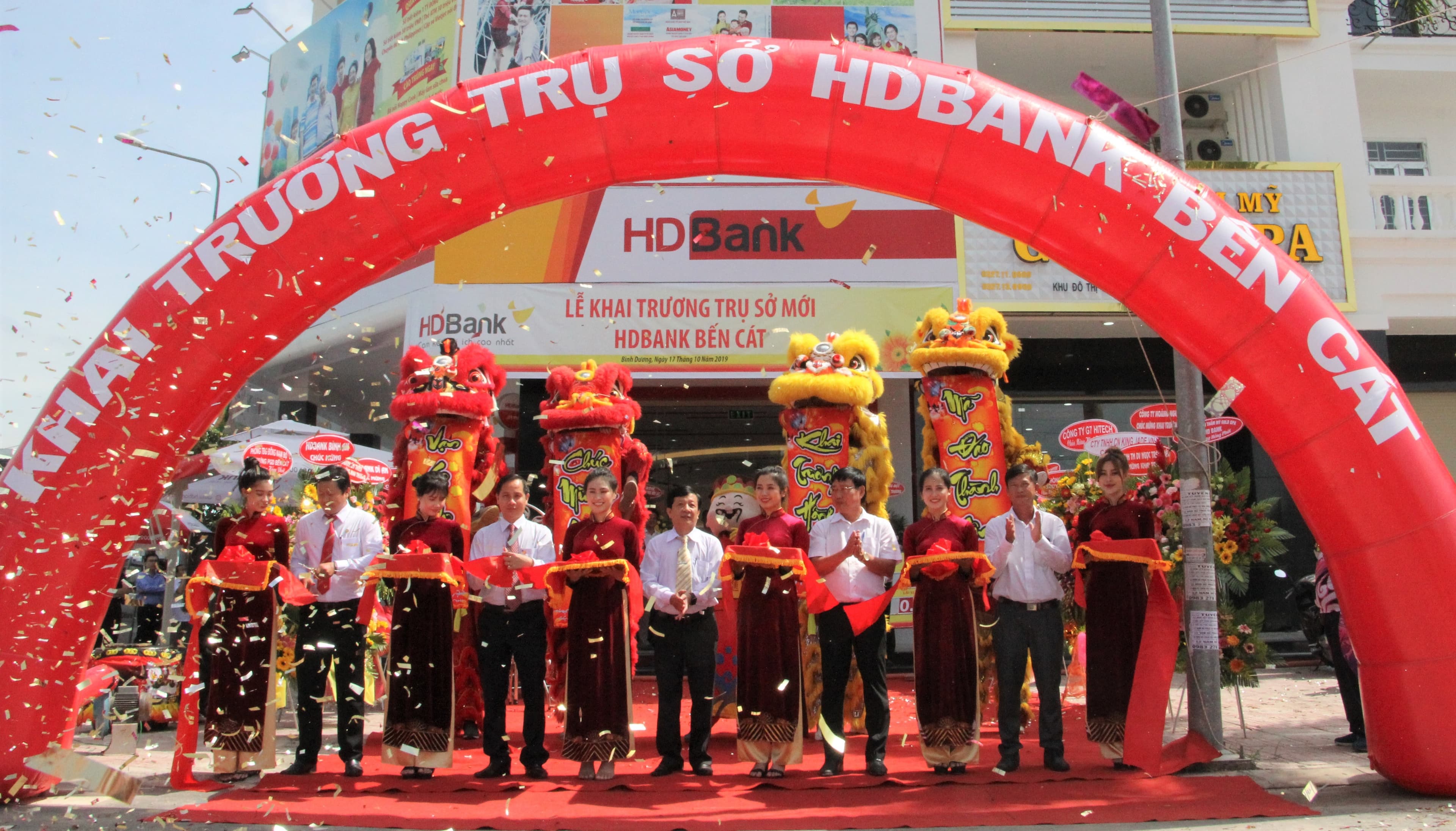 HDBank khai trương trụ sở tại Bến Cát
