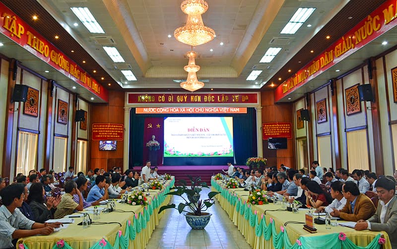 Diễn đàn tháo gỡ khó khăn và kết nối cung- cầu cho hợp tác xã