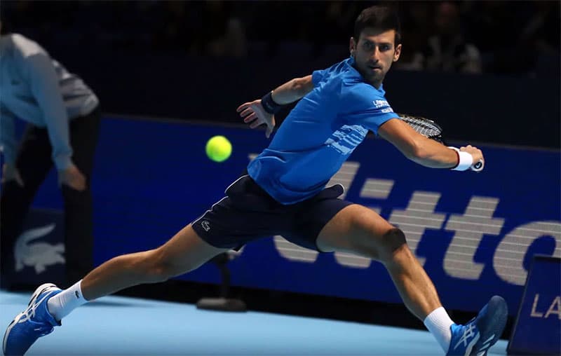 ATP Finals 2019 khởi tranh: Federer thua cuộc, Djokovic giành chiến thắng áp đảo