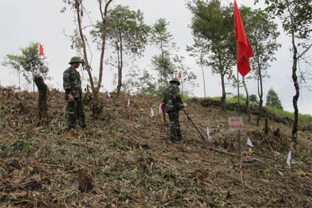 Quân đội phát huy vai trò xung kích trong khắc phục hậu quả chiến tranh