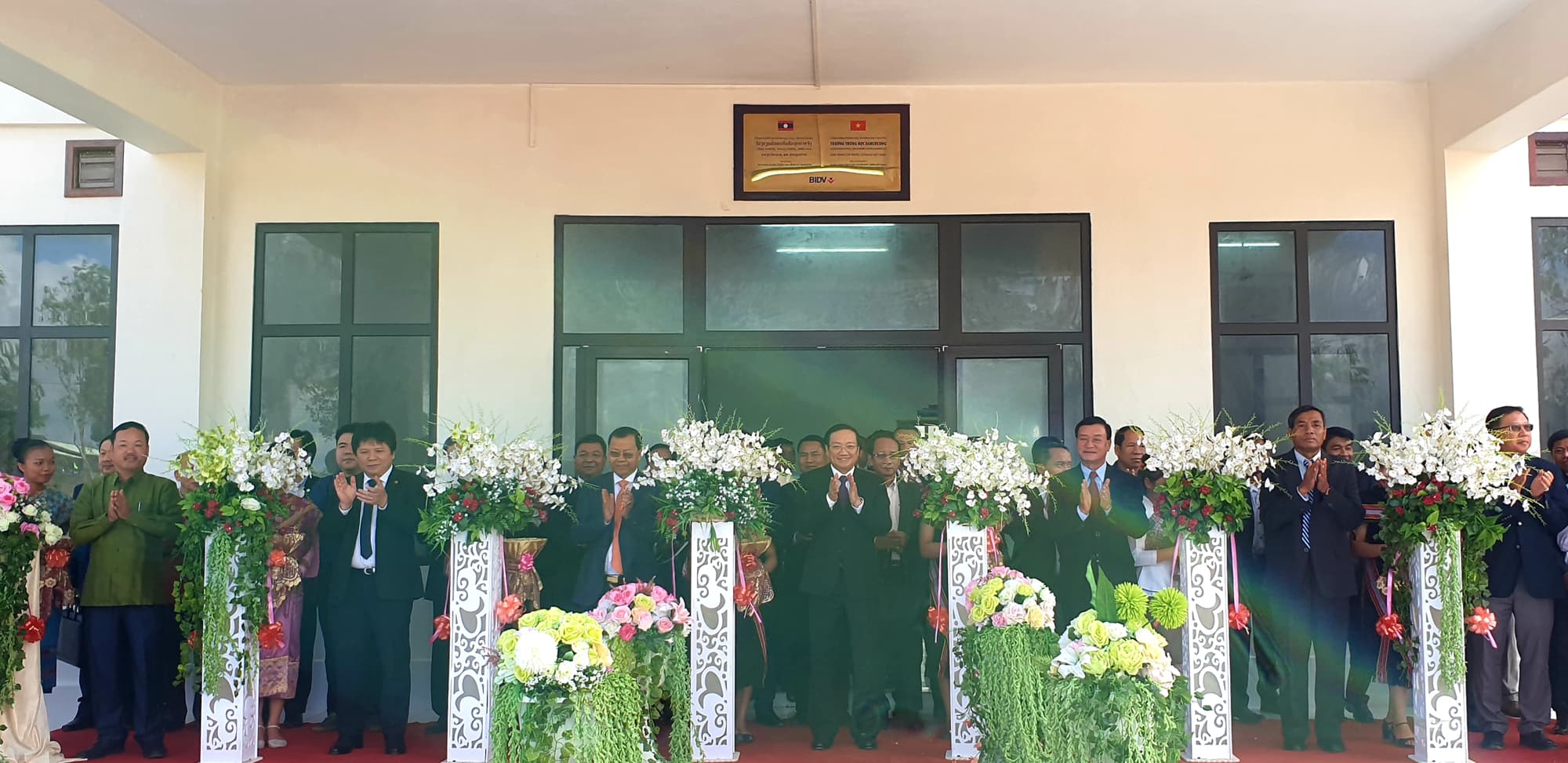 Khánh thành Trường THPT Dakcheung do BIDV tài trợ