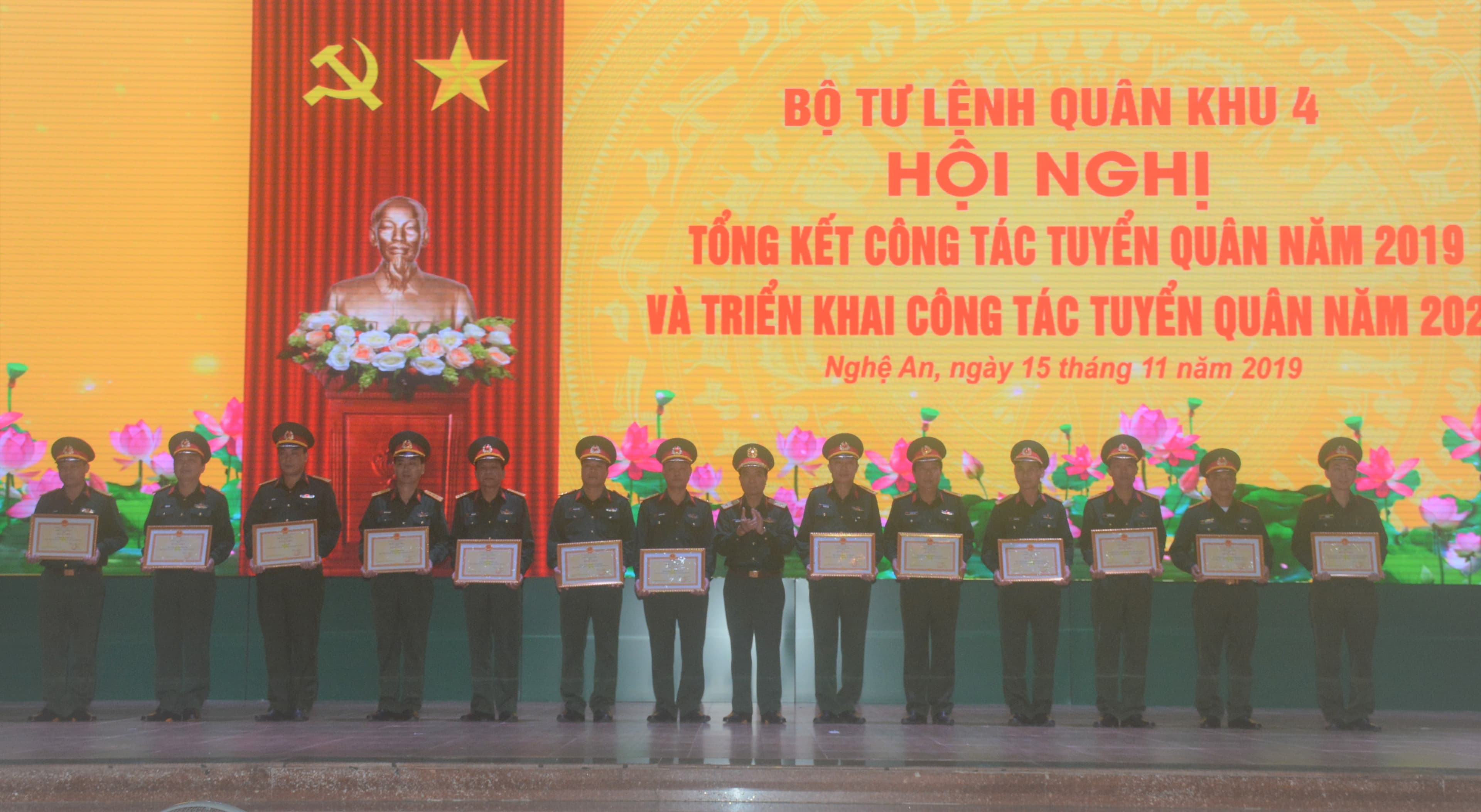 Quân khu 4 tổng kết công tác tuyển quân năm 2019