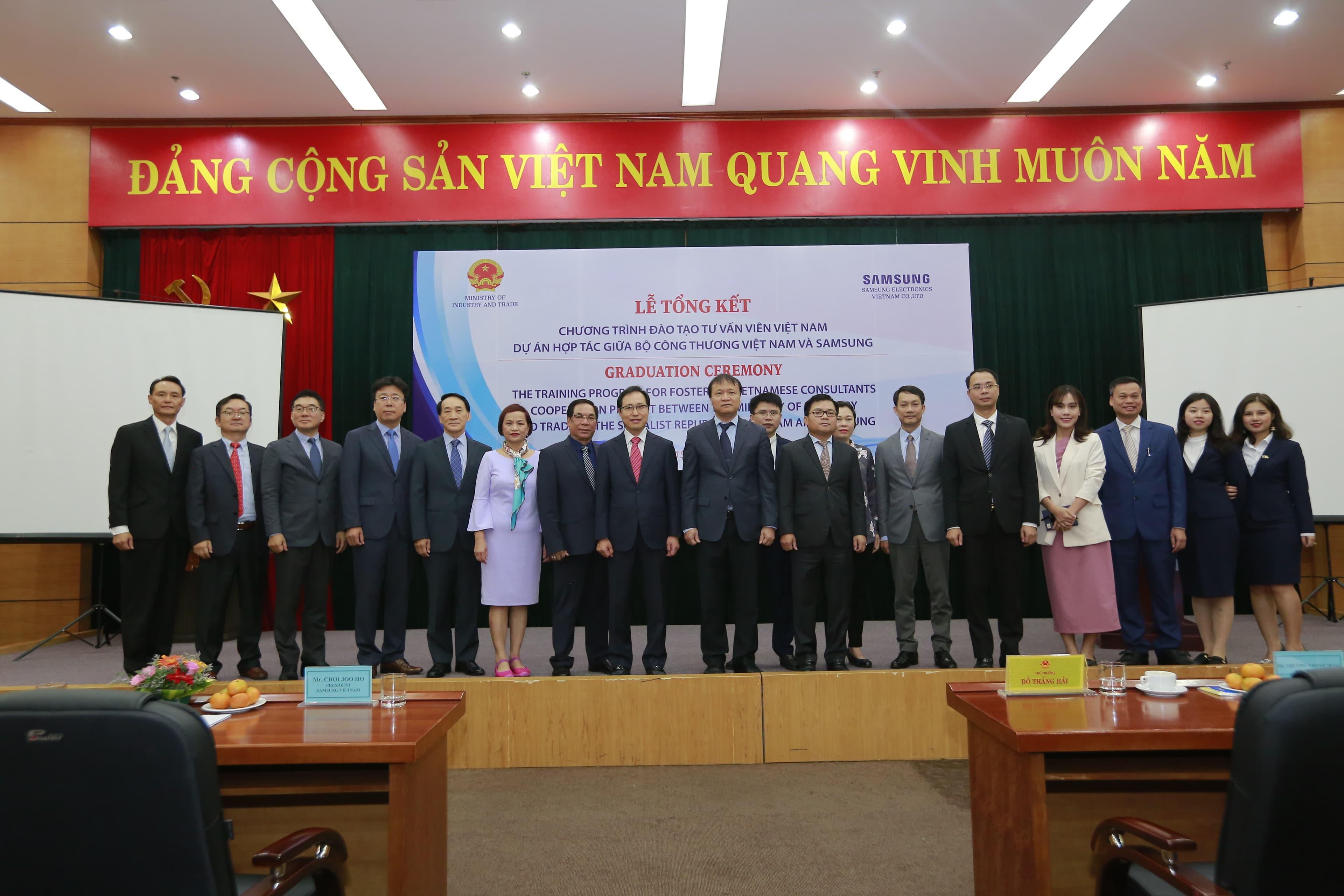 Đào tạo tư vấn viên Việt Nam trong lĩnh vực cải tiến sản xuất và nâng cao chất lượng doanh nghiệp