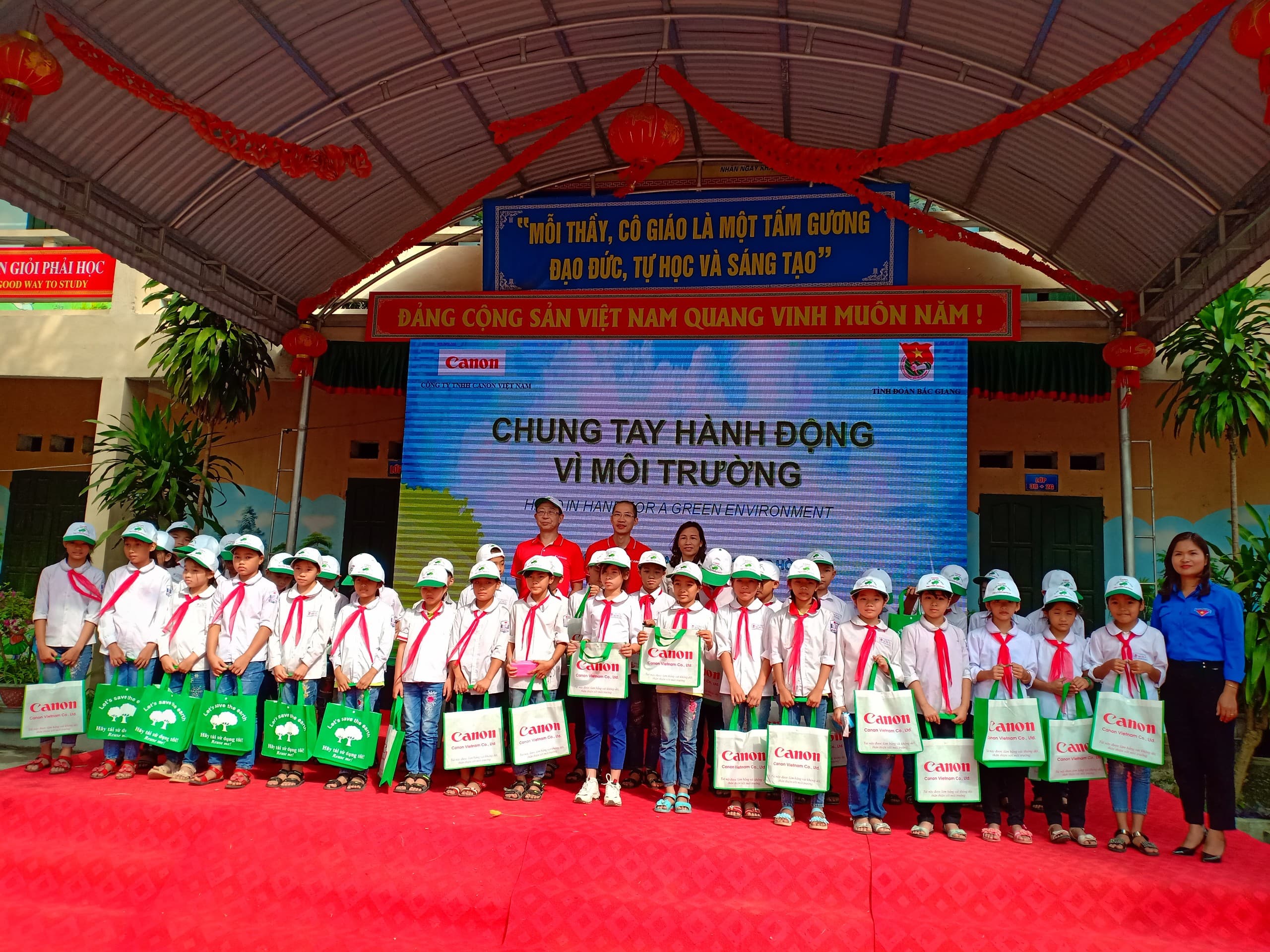 Tuyên truyền bảo vệ môi trường cho học sinh tại Bắc Giang