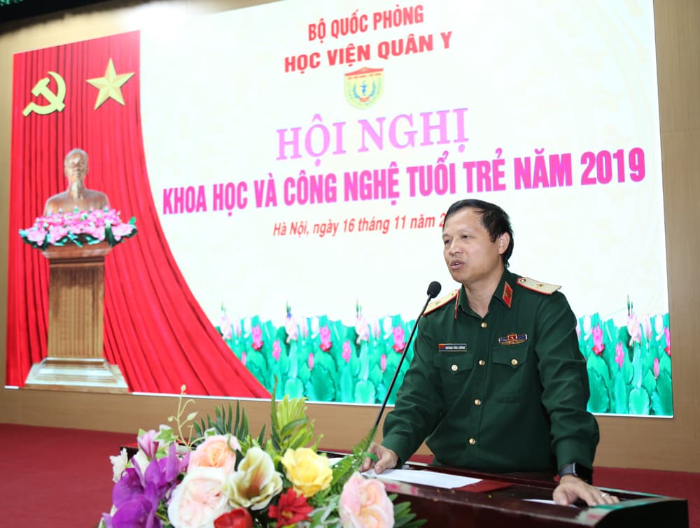 Học viện Quân y tổ chức Hội nghị Khoa học và Công nghệ tuổi trẻ năm 2019