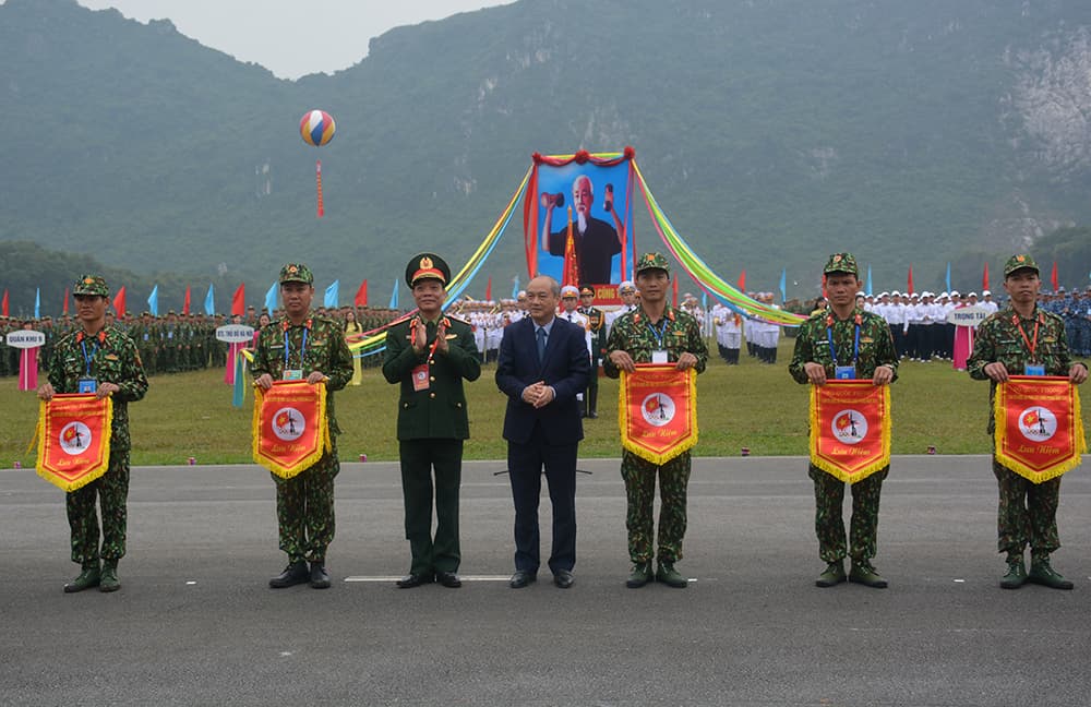 Khai mạc Hội thao thể dục thể thao quốc phòng năm 2019
