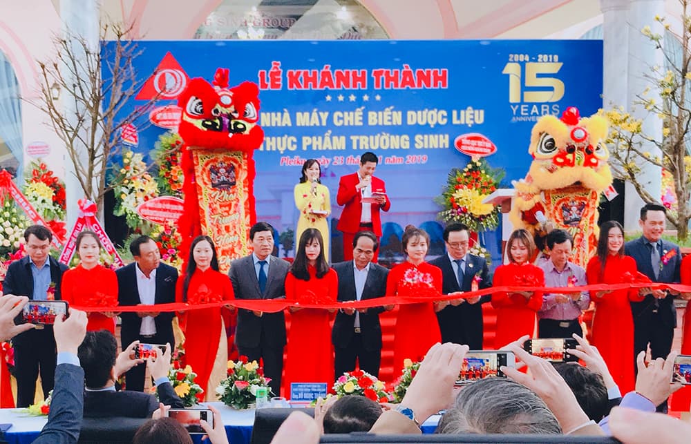 Khánh thành Cụm nhà máy chế biến dược liệu, thực phẩm Trường Sinh