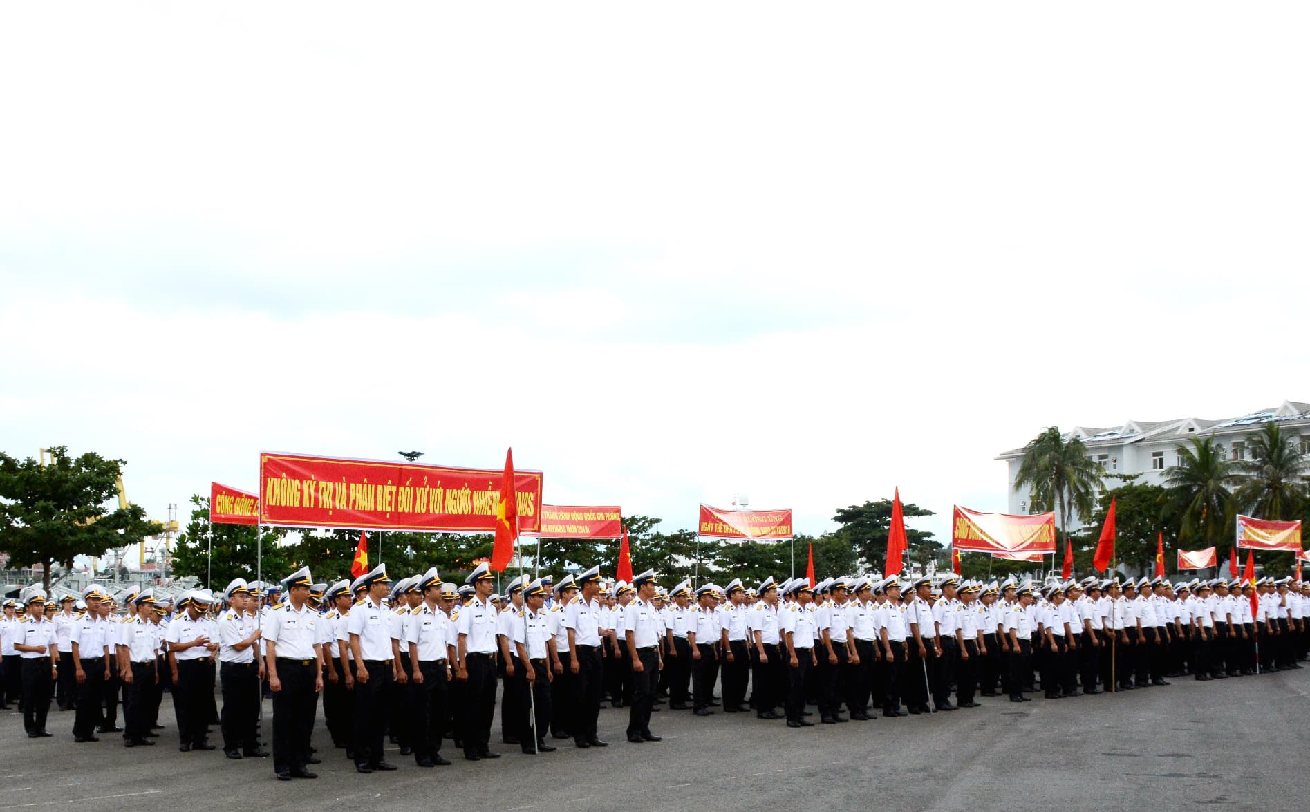 Vùng 3 Hải quân hưởng ứng “Tháng hành động quốc gia phòng, chống HIV/AIDS”