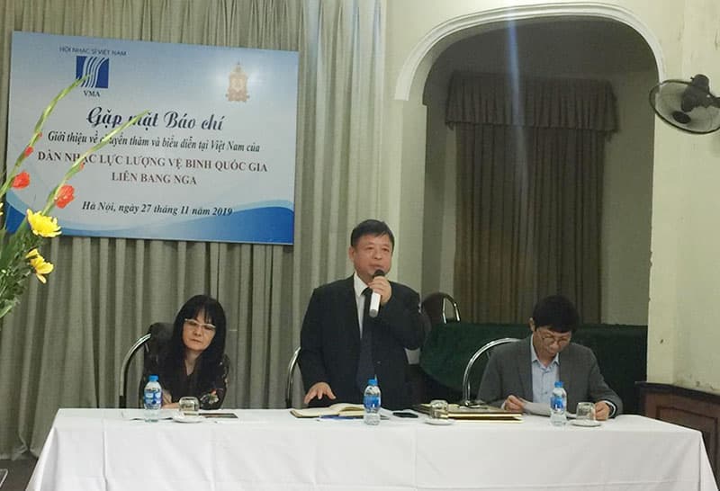 Dàn nhạc lực lượng vệ binh Quốc gia Liên bang Nga biểu diễn tại Việt Nam
