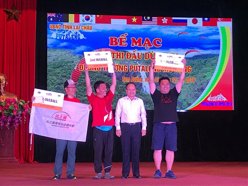 Bế mạc và trao giải dù lượn đường trường Putaleng 2019