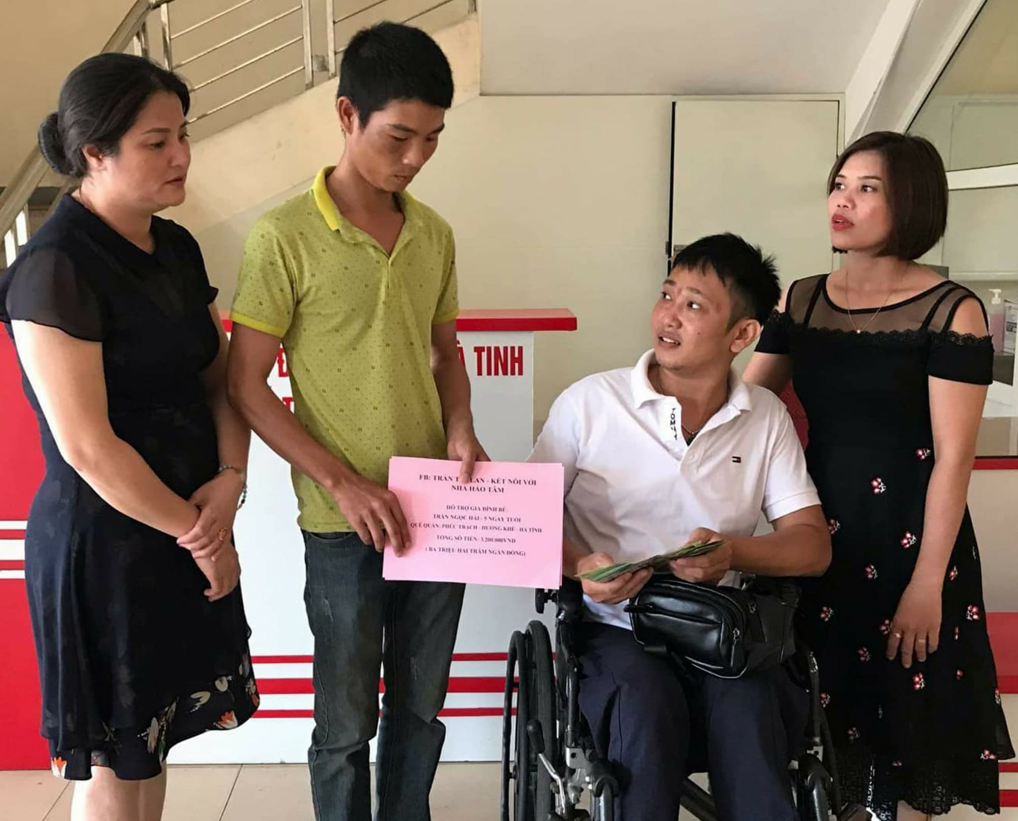 “Trái tim hồng” của cặp vợ chồng khuyết tật