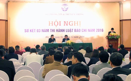 Tiếp tục hoàn chỉnh hành lang pháp lý trong hoạt động báo chí