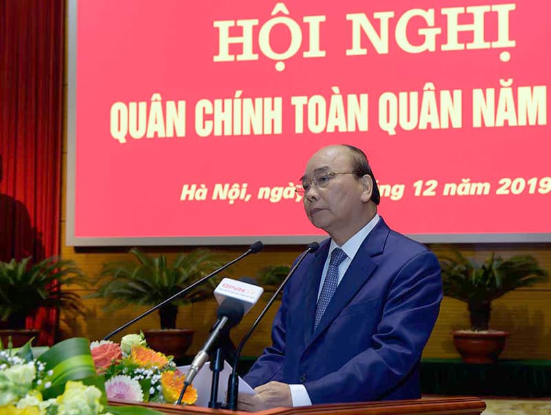 Thủ tướng Nguyễn Xuân Phúc dự Hội nghị Quân chính toàn quân 2019