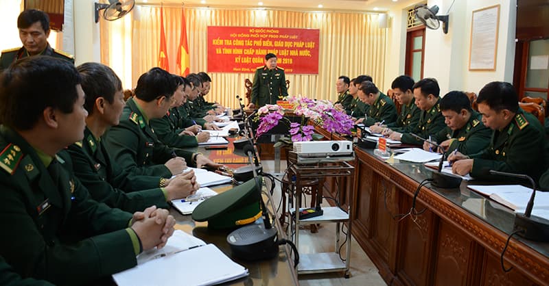 BĐBP tỉnh Nam Định thực hiện nghiêm túc, hiệu quả công tác phổ biến, giáo dục pháp luật