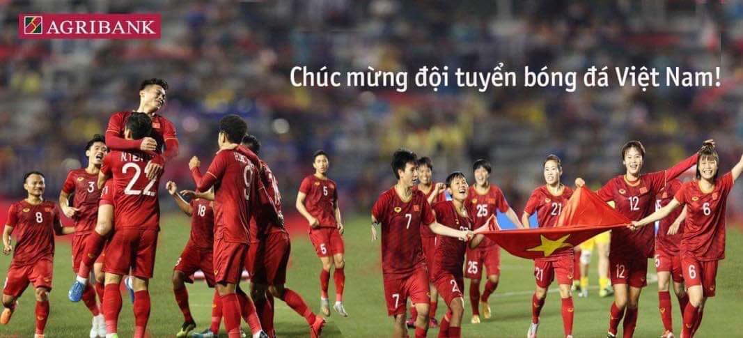 Agribank tặng 2 tỷ đồng cho 2 đội tuyển bóng đá nam và nữ Việt Nam vô địch SEA Games 30