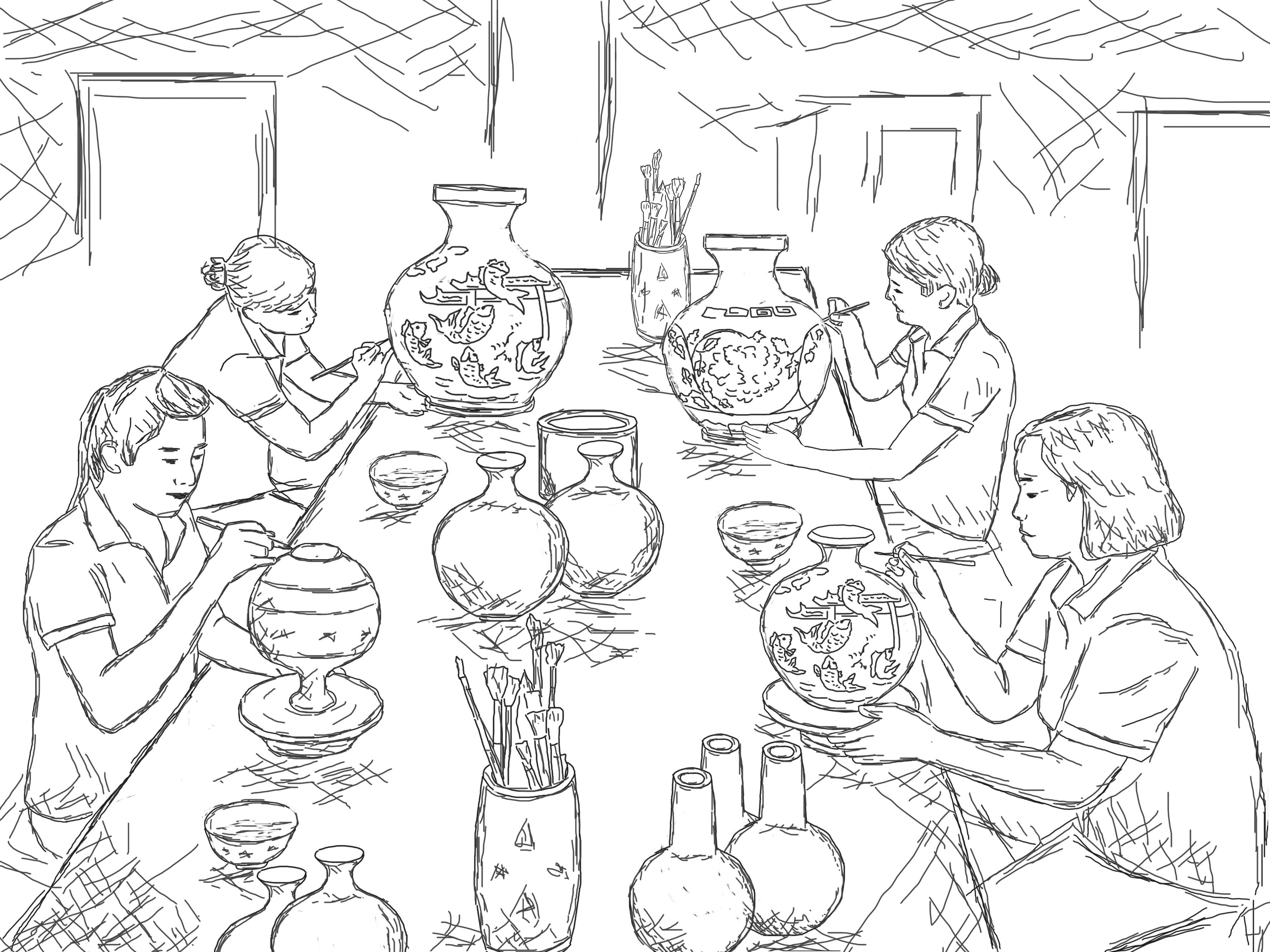 Khát khao viết tiếp trang sử dòng gốm cổ