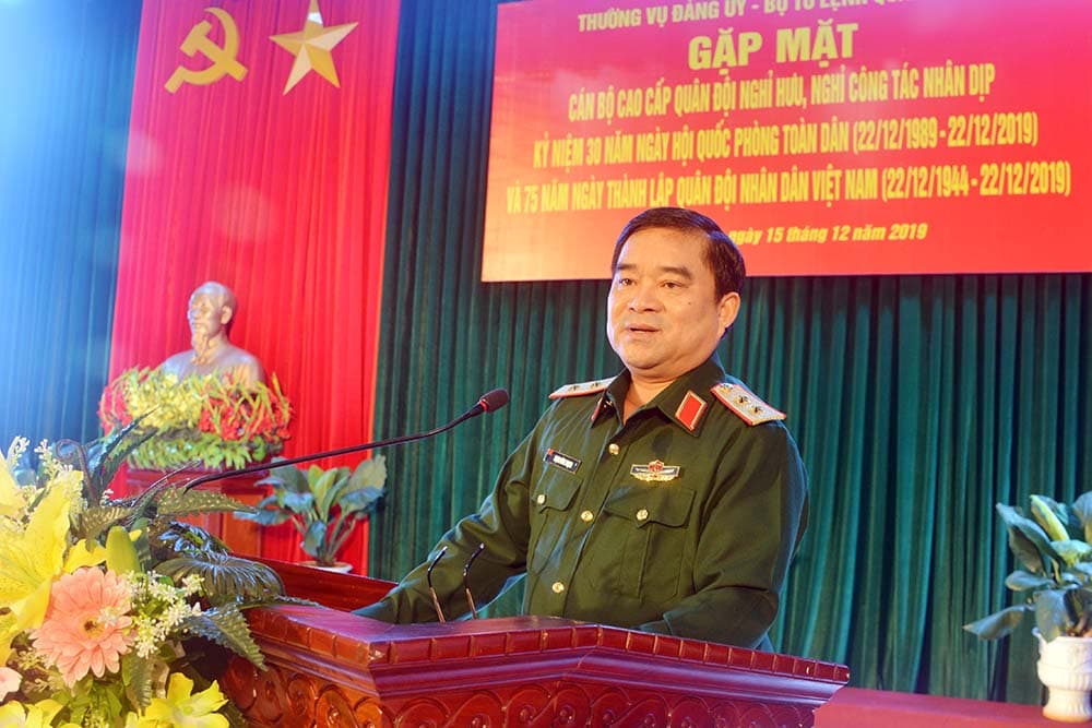 Quân khu 5 gặp mặt cán bộ quân đội cao cấp các tỉnh phía Nam Quân khu và Tây Nguyên