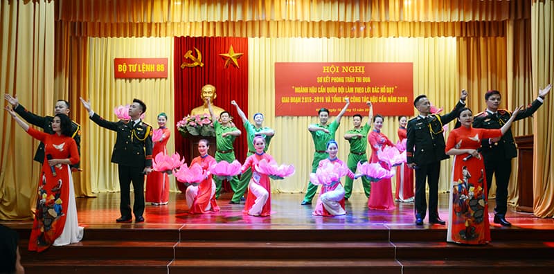 Bộ tư lệnh 86: Sơ kết phong trào thi đua “Ngành hậu cần quân đội làm theo lời Bác Hồ dạy” giai đoạn 2015-2020