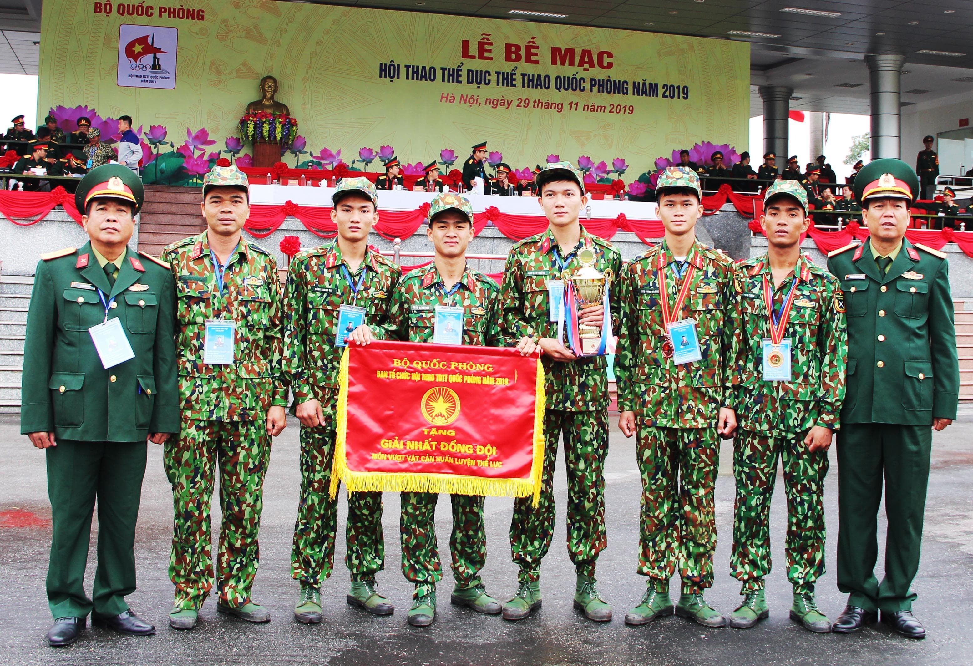 Khẳng định chất lượng huấn luyện, đào tạo qua hội thi, hội thao