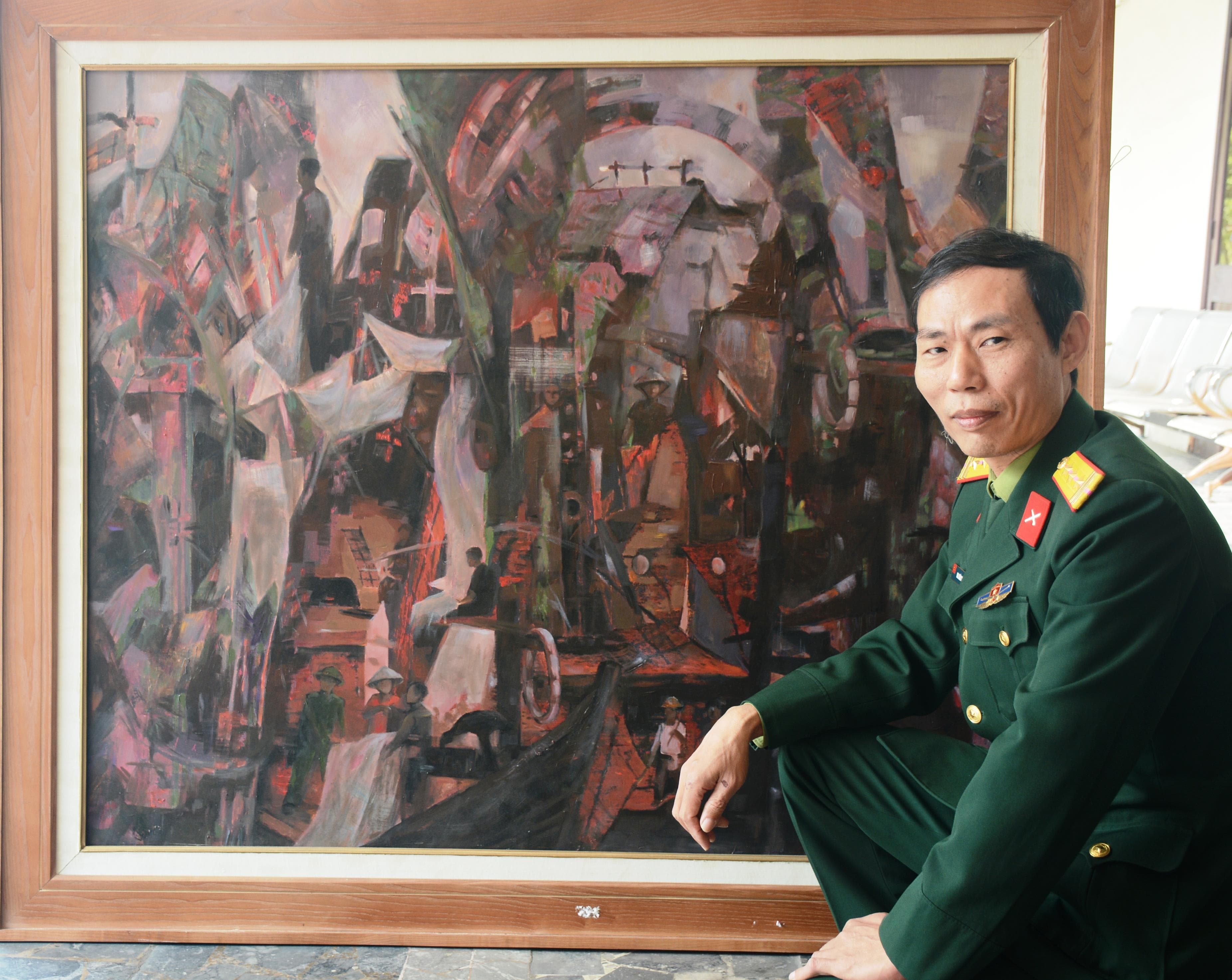 Bức tranh ca ngợi tình quân dân