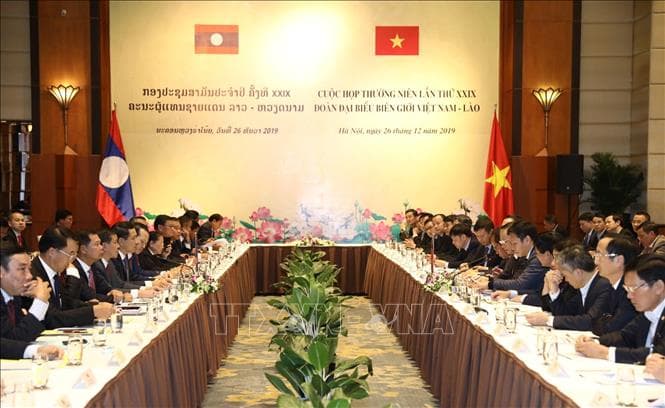 Cuộc họp thường niên lần thứ 29 giữa hai Đoàn đại biểu biên giới Việt Nam – Lào