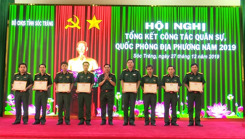 Tổng kết công tác quân sự, quốc phòng địa phương năm 2019