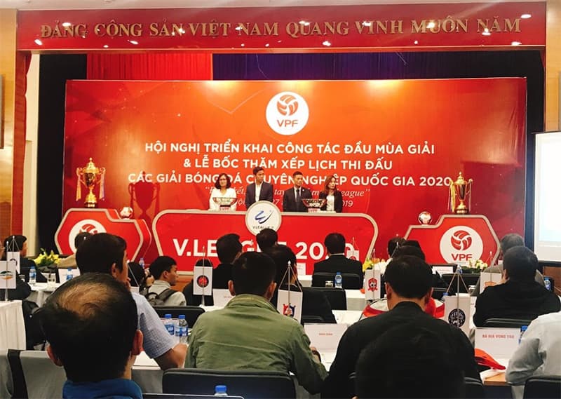 Bốc thăm xếp lịch thi đấu các Giải Bóng đá chuyên nghiệp quốc gia 2020