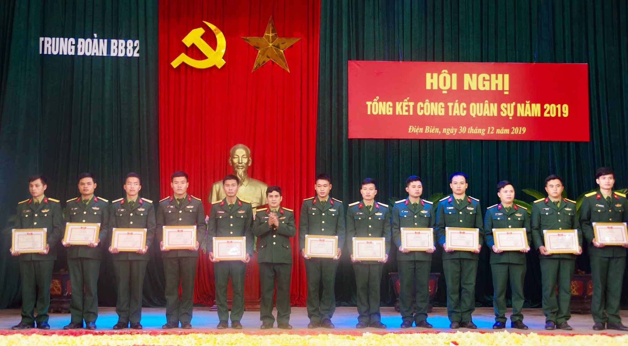 Trung đoàn Bộ binh 82, Quân khu 2 tổng kết công tác quân sự năm 2019