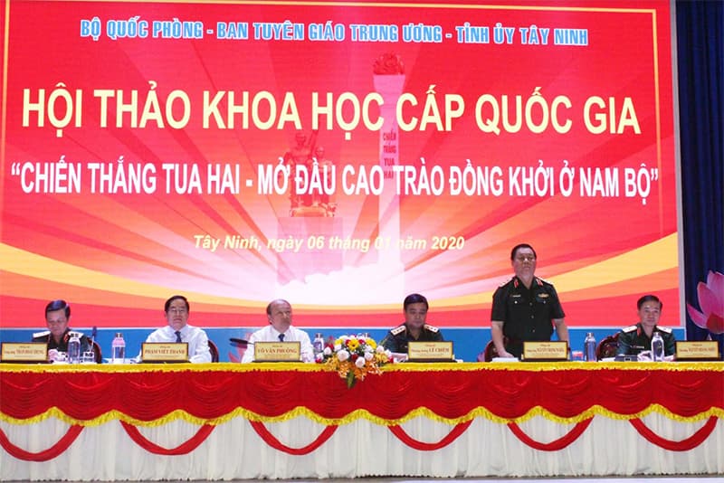 Hội thảo cấp Quốc gia “Chiến thắng Tua Hai – Mở đầu phong trào đồng khởi ở Nam Bộ”