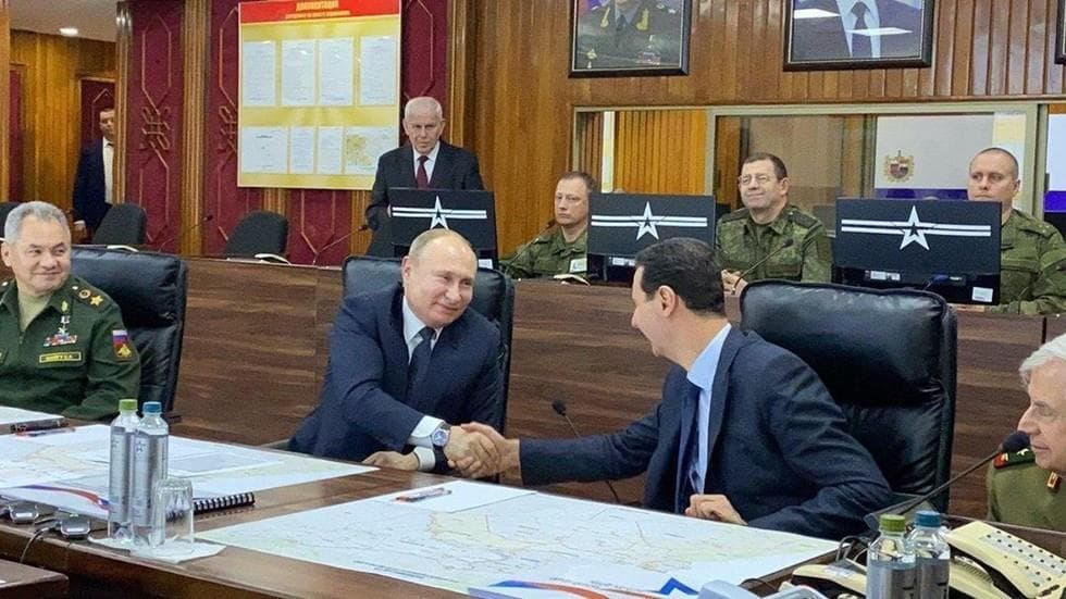 Tổng thống Nga bất ngờ thăm Syria
