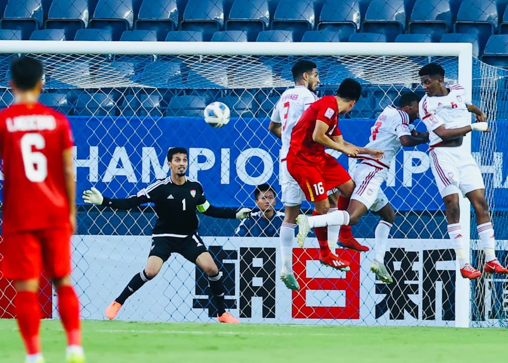 U23 Việt Nam chia điểm với U23 UAE