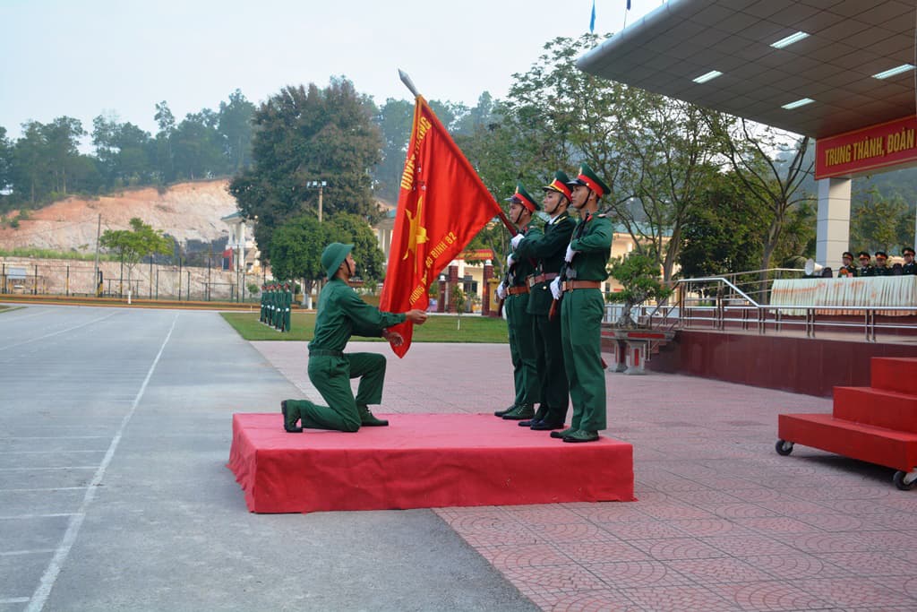 Trung đoàn 82, Quân khu 2 tiễn quân nhân hoàn thành nghĩa vụ quân sự