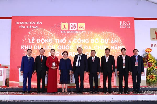 Động thổ dự án Khu du lịch Quốc tế đa chức năng BRG Garden City